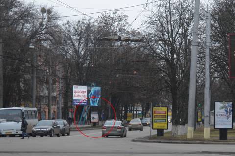 Сiтiлайт B у Полтаві, 1,2х1,8  вул. Соборності (Жовтнева), 46 (L12) Фото 1