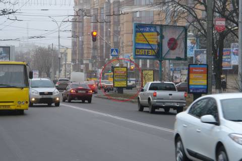Ситилайт A в Полтаве вул. Соборності (Жовтнева), 46 (L17) фото 1