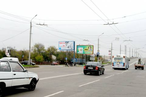 Билборд B в Полтаве, 3х6  Решетилівська вул. (Маршала Бірюзова) /вул. Героїв-пожежних білборд фото 1
