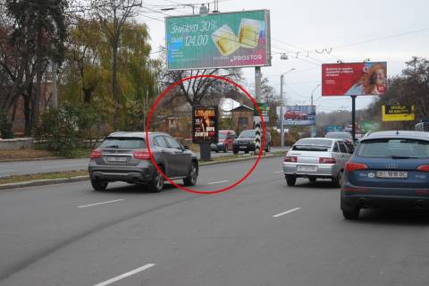 Citylight A in Poltava, 1,2х1,8  Vst. Nebesnoi sotni (rozpodil'ca smuga) Photo 1