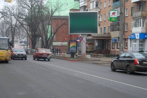 Ситилайт A в Полтаве вул. Соборності (Жовтнева), 41 фото 1