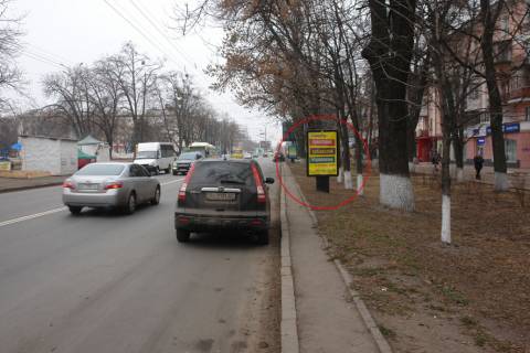 Ситилайт A в Полтаве вул. Соборності (Жовтнева), 46 (L7) фото 1