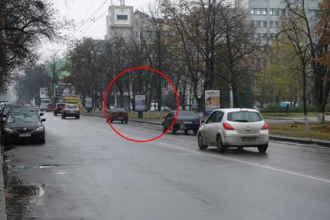 Ситилайт A в Полтаве, 1,2х1,8  вул. Соборності (Жовтнева), 45(R11) (Полтавська обласна державна адміністрація) фото 1