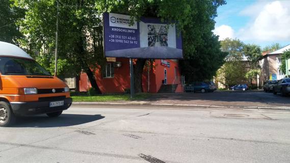 Билборд A в Бердичеве, 3x6  Соборна вул., 17 (Промінвест Банк) фото 1