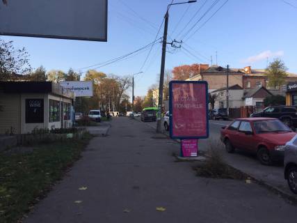 Билборд B в Житомире, 1,2x1,8  Князів Острозьких (Шелушкова) вул.,63 (відділення «Укргазбанк», м-н «Бірвіль») фото 1
