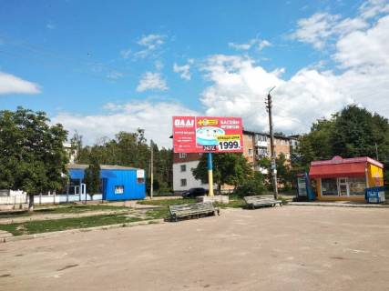 Билборд A в Иршанске, 3x6  Гулия ул.,5А, автостанция фото 1