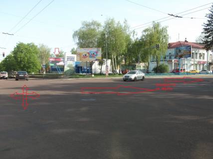 Білборд, Бігборд (Борд)  A у Житомирі, 3x6  Бердичевская ул., 70 (вьезд с Винницы, центральная улица, телеканал СК1) Фото 1