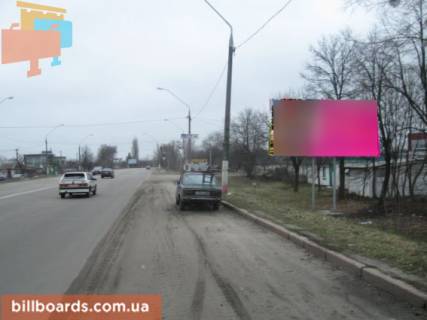 Білборд, Бігборд (Борд)  A у Житомирі Київське шосе, 46 (аеропорт, виїзд з міста в сторону Києва) Фото 1