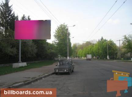 Билборд B в Житомире Покровська (Щорса) ул., 96 (крупный спальный р-н, агроколедж, рынок, супермаркеты) фото 1
