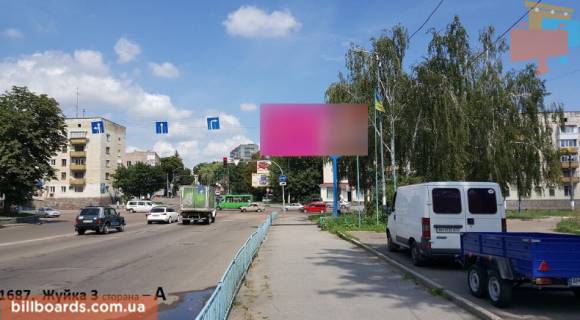 Билборд A в Житомире Жуйка ул., 3 (телеканал СК1, выезд из города в сторону Бердичев) фото 1