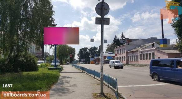 Билборд B в Житомире Жуйка ул., 3 (телеканал СК1, выезд из города в сторону Бердичев) фото 1