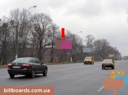 Білборд, Бігборд (Борд)  B у Житомирі Київське шосе, біля Смоковского парку, виїзд в сторону Києва Фото 1