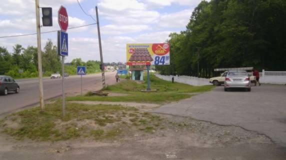 Билборд A в Заричанах, 3x6  Траса Житомир-Бердичів, вїзд в м.Житомир (с. Зарічани) ст А (щит № 1 фото 1