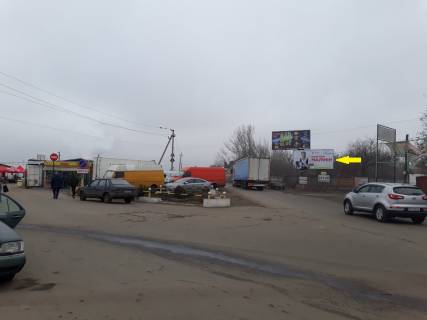 Билборд A в Житомире, 3x6  Малинська вул., 4 (оптовий ринок, Метро) нижній фото 1