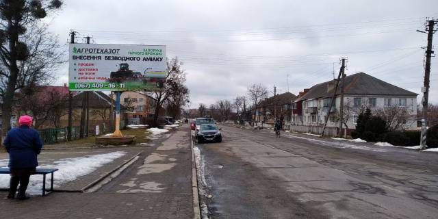 Билборд B в Барановке, 3x6  вул.Звягельська 66 (районна лікарня) фото 1