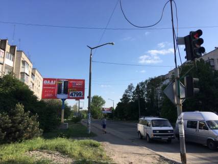 Билборд B в Малине, 3x6  вул. Гагаріна 29 фото 1