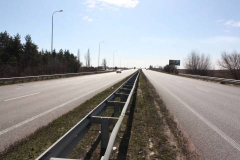 Билборд A в Житомире, 3x6  траса Київ-ЧОП  М-06 116+400 (право) Вояж фото 1