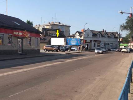 Билборд A в Житомире, 3x6  Івана Кочерги вул., 1/13 фасад лівий фото 1