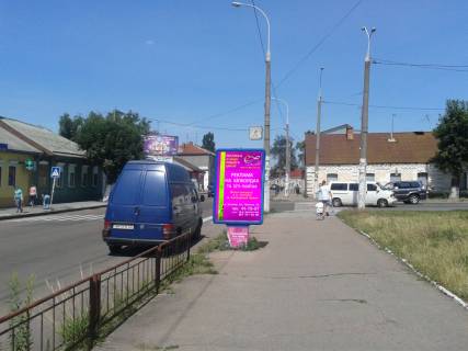 Ситилайт A в Житомире, 1,2x1,8  Першого травня вул., 2 ( піцерія «Маріо», відділення «Приват банк») фото 1