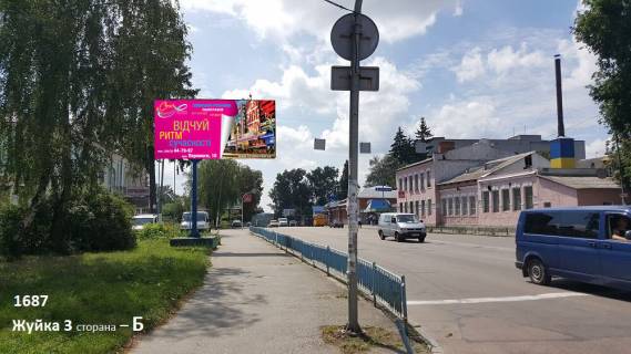 Билборд B в Житомире Жуйка ул., 3 (телеканал СК1, выезд из города в сторону Бердичев) фото 1