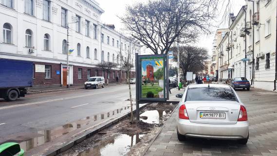 Ситилайт A в Житомире, 1,2x1,8  Бердичівська вул, 3 (№3) (Автодорожній коледж) фото 1