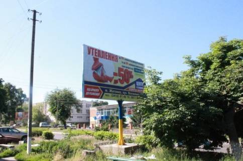 Билборд B в Коростене Коростень в. Сосновського 23(АТБ) ст Б фото 1