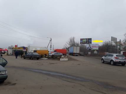Билборд A в Житомире, 3x6  Малинська вул., 4 (оптовий ринок, Метро) верхній фото 1