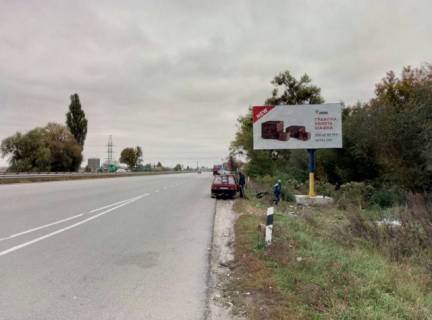 Билборд A в Житомире, 3x6  Траса Житомир-Київ. За заправкою WOG, напрямок з Житомира на Київ фото 1