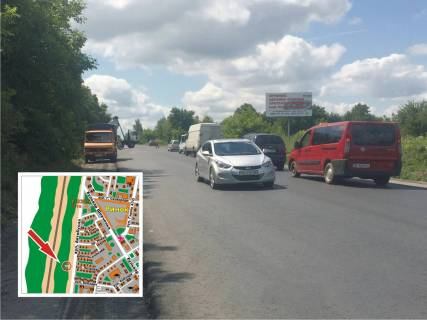 Билборд A в Нововолинську м. Нововолинськ, вул. Дорошенка (військомат) фото 1