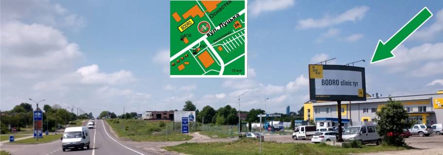 Билборд A в Нововолинську м. Нововолинськ, вул. Луцька, 25 фото 1
