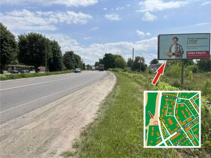 Билборд A в Нововолинську м. Нововолинськ, вул. Автобусна, 4 фото 1