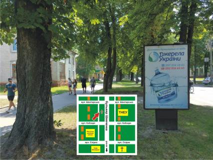 Ситилайт B в Нововолинську м.Нововолинськ, бульвар Шевченка, 32 фото 1