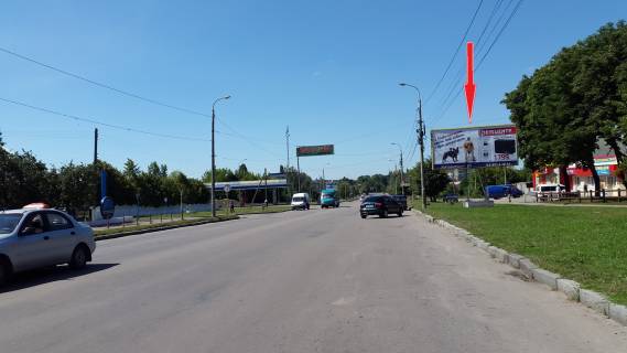 Билборд A в Бердичеве Житомирская,  113 (в центр,район мясокомбината) фото 1