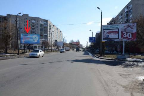 Билборд B в Бердичеве Житомирская,  46 (Наш край,молодежка) фото 1