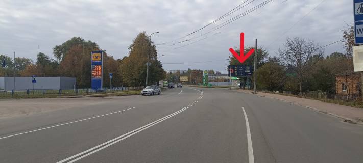 Билборд A в Бердичеве Житомирская,  95 (в центр) фото 1
