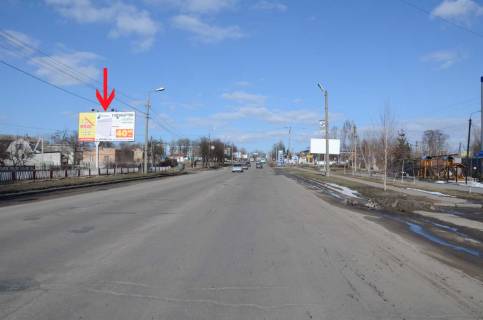 Билборд B в Бердичеве Житомирская, 107 (строй. Магазин на Житомир) фото 1
