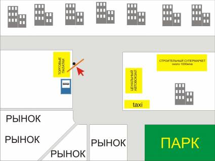Билборд B в Славуте схема