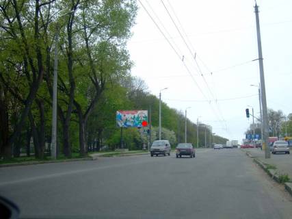Билборд B в Хмельницком, 3*6  Львівське шосе (будинок № 47). неподалік: міні ринок, багатоповерхова забудова (від центру) фото 1