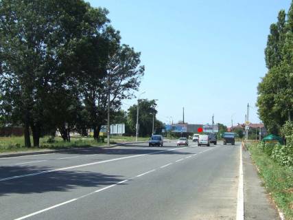 Billboard A in Khmelnitsky, 3*6  T-podibne perehresta Vinnic'ke sose - st.Profspilkova. nepodalik: optovi bazi bud materialiv, pobutovoi himii, sadivnictva (v'izd v misto, v centr) [prave vuho] Photo 1