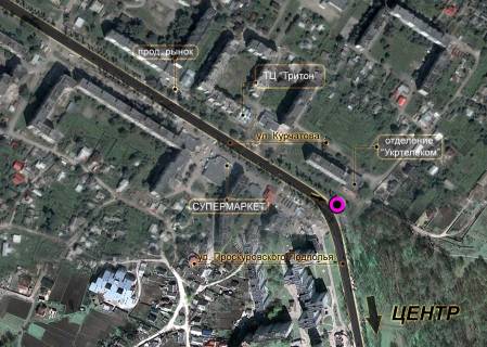 Billboard A in Khmelnitsky scheme