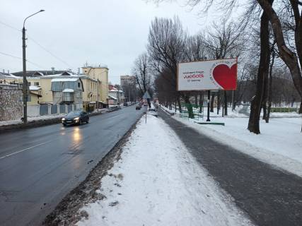Билборд A в Хмельницком, 3*6  перехрестя вул.І.Франка - вул.Скоблі (парк). неподалік: З/Д переїзд, парк, центр міста (центр) фото 4