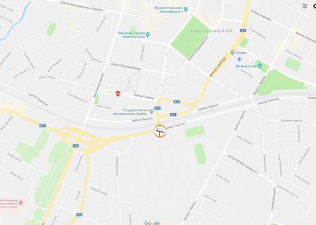 Билборд A в Хмельницком схема