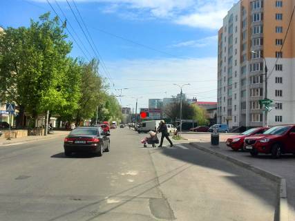 Billboard A in Khmelnitsky, 3*6  perehresta st.Zaricans'ka - "nova doroga". nepodalik: "Epicentr", supermarket "Tavria V", elitna zabudova "Nabereznij kvartal", bagato dribnoi komercii (centr) Photo 1