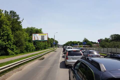 Билборд B в Хмельницком, 3*6  вул.Князя С.Хороброго - вул.Грушевського (зі сторони розв'язки). неподалік: велика стоянка (в центр) фото 1