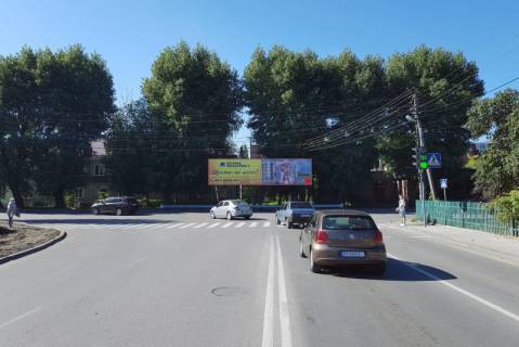 Билборд A в Хмельницком, 3*6  Т-подібне перехрестя вул.Трудова - вул.Заводська. неподалік: оптові бази буд матеріалів, автосалони (в центр) [праве вухо] фото 1
