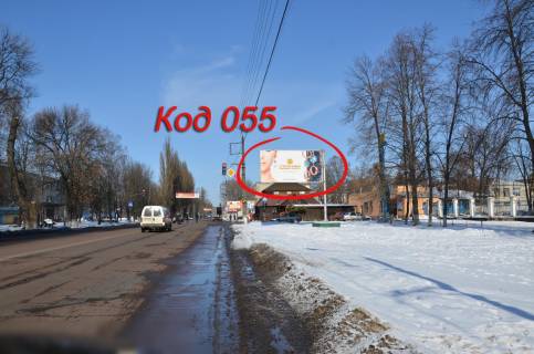 Билборд A в Нежине вул.Шевченка, дорога на площу (НКЗ) фото 1