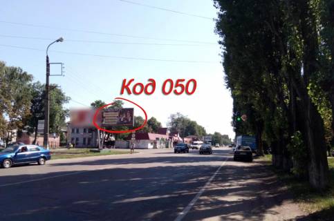 Билборд A в Нежине вул.Шевченка 128/2, дорога з площі фото 1