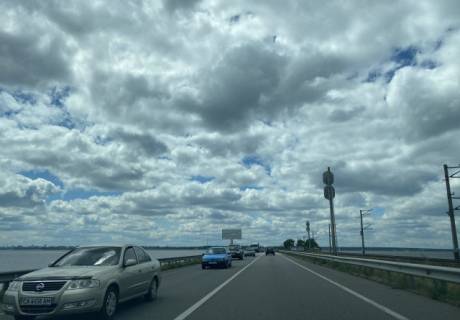 Билборд B в Черкассах Черкасская Дамба станция Панское смотровая площадка фото 1