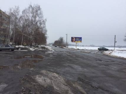 Билборд A в Черкассах ул. Юбилейная , транспортная развязка фото 1