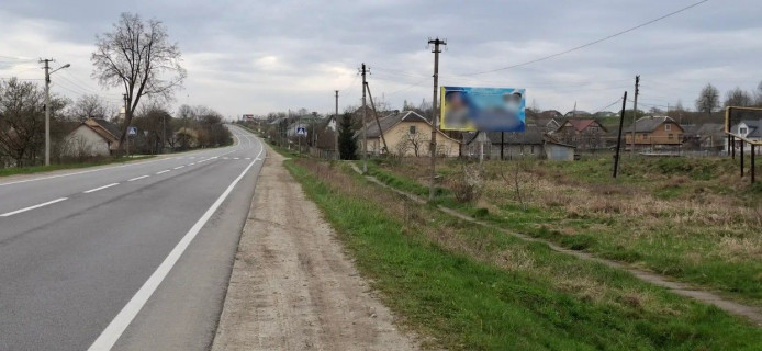 Билборд A в Голыне, 3x6  Дорога Н10 Стрий-Мамалига 58км +155м. з лівого боку в напрямку руху на м.Калуш фото 1